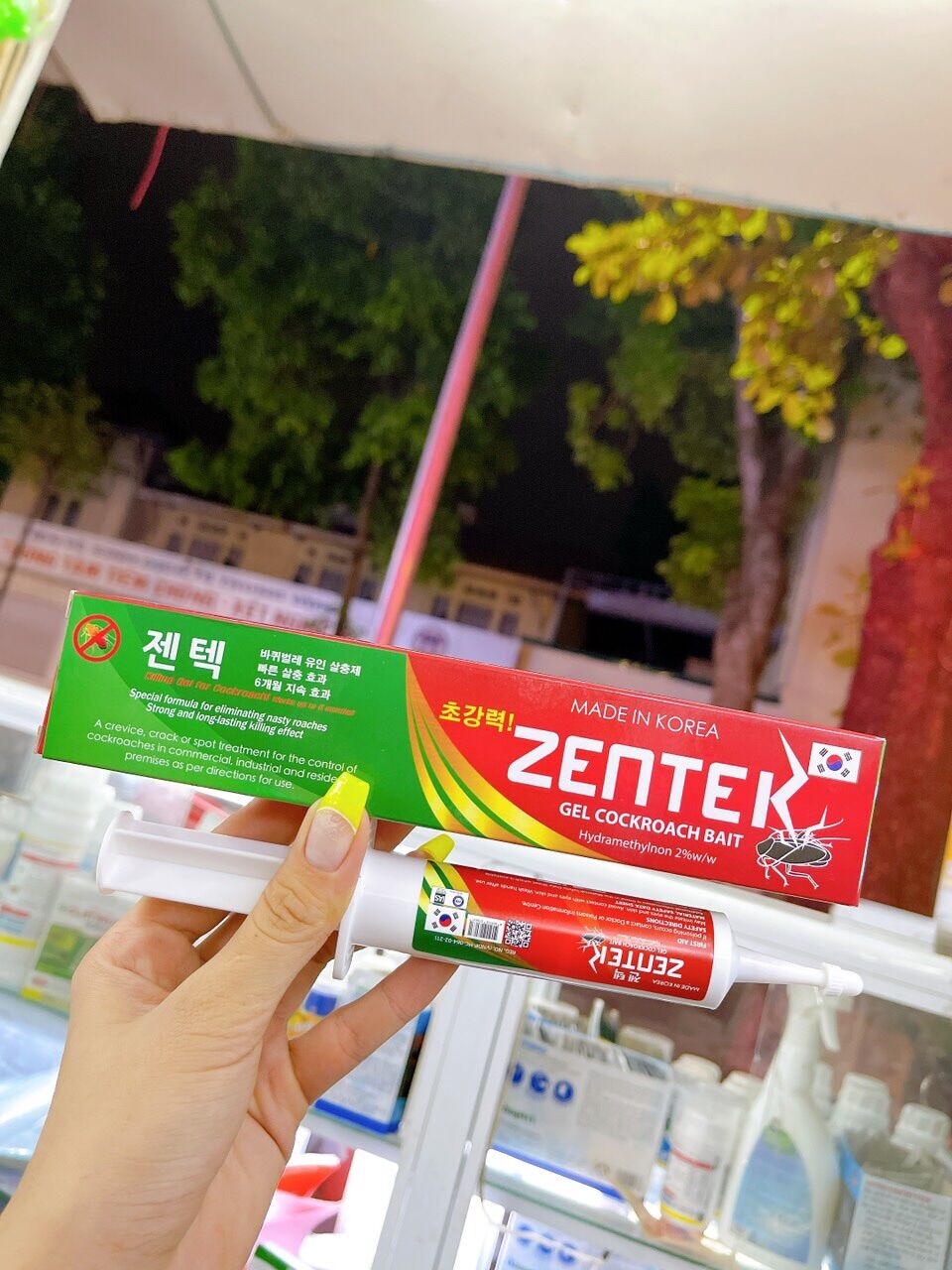 Thuốc diệt gián ZENTEK - diệt cả gián bé