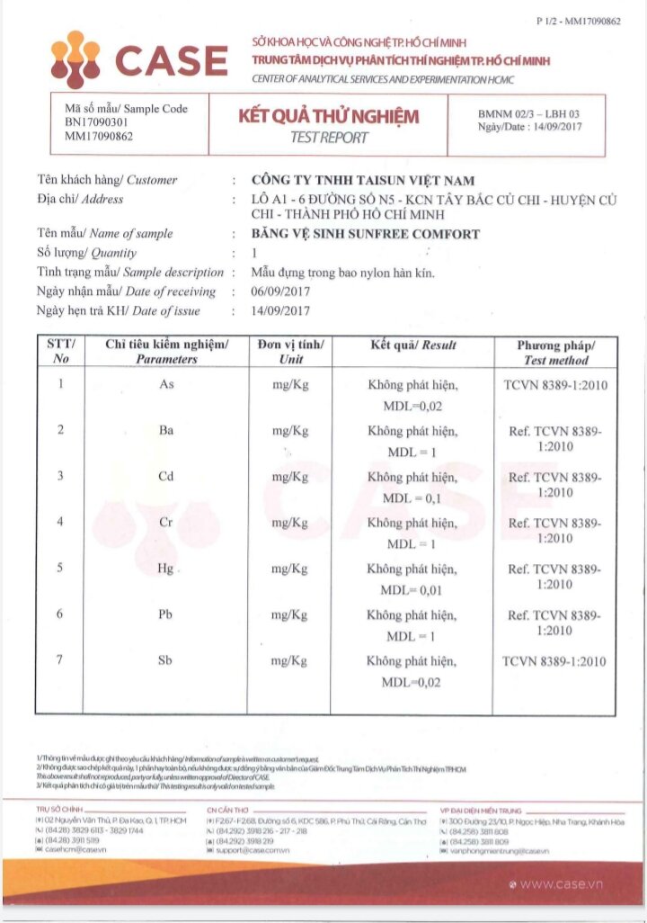 Combo 8 gói băng vệ sinh Sunfree có cánh ( 1 gói 8 miếng )