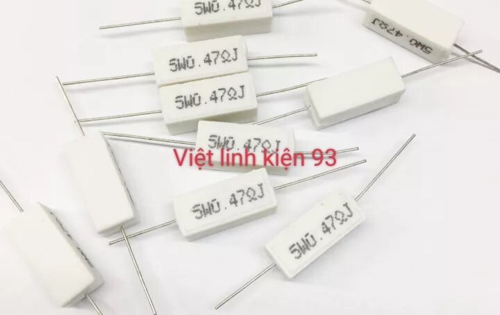 Điện trở 0.47 ôm 5w ( gói 10 con )