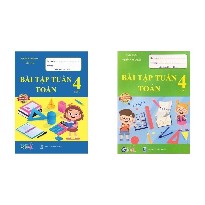 Sách - bài tập tuần toán 4