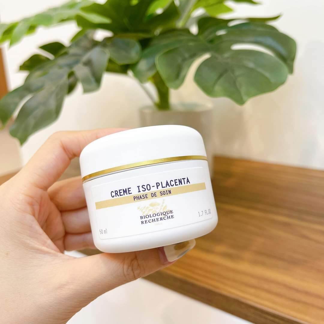 Kem dưỡng ẩm iso placenta tăng cường tái tạo & làm sáng da