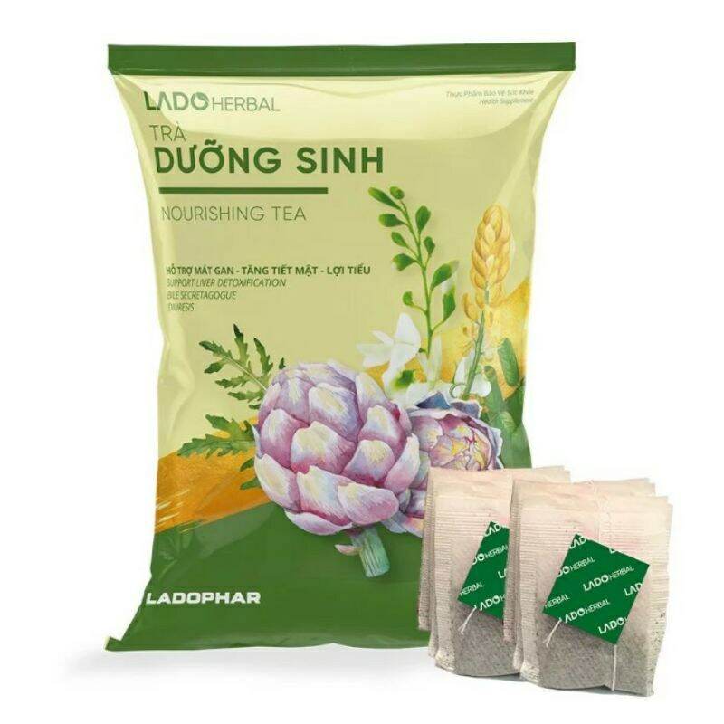 Trà Dưỡng Sinh Trà Atiso 50 túi lọc