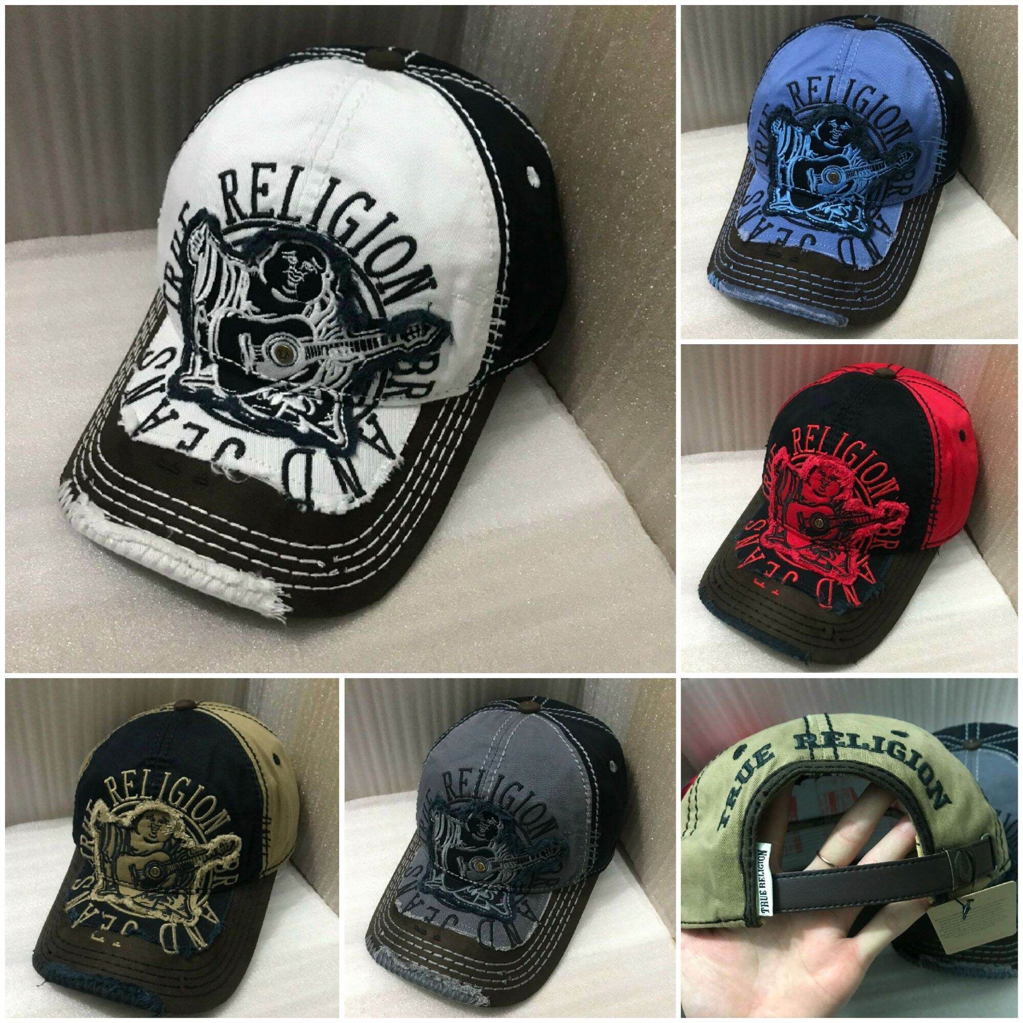 Nón ông địa - Mũ lưỡi trai True Religion hàng đẹp