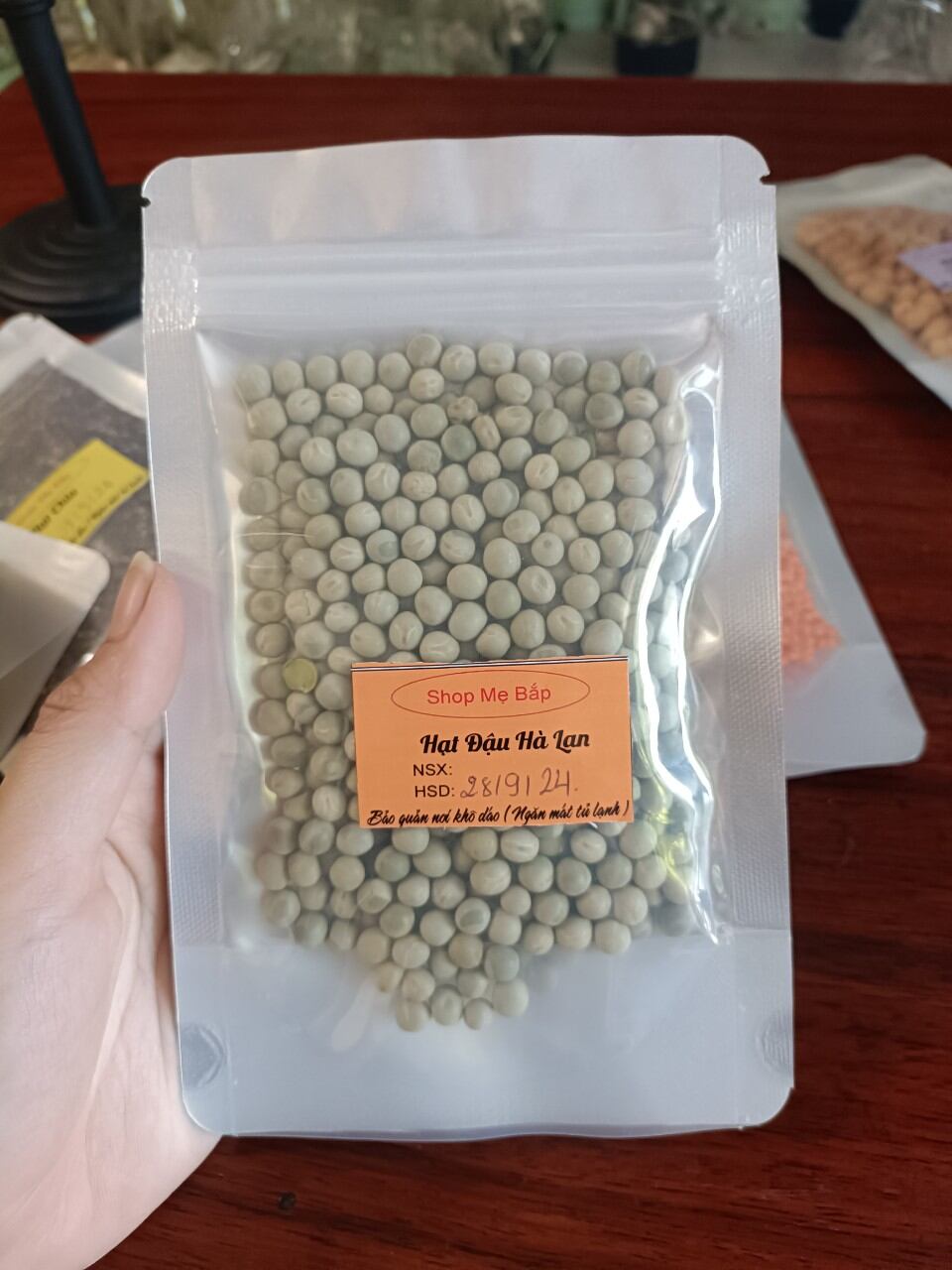 Hạt ăn dặm hữu cơ cho bé tách lẻ 100g