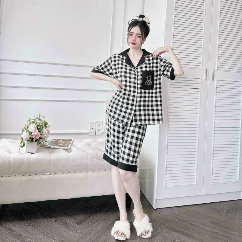 (45-110kg) Đồ bộ Lụa Bigsize cao cấp hàng thiết kế