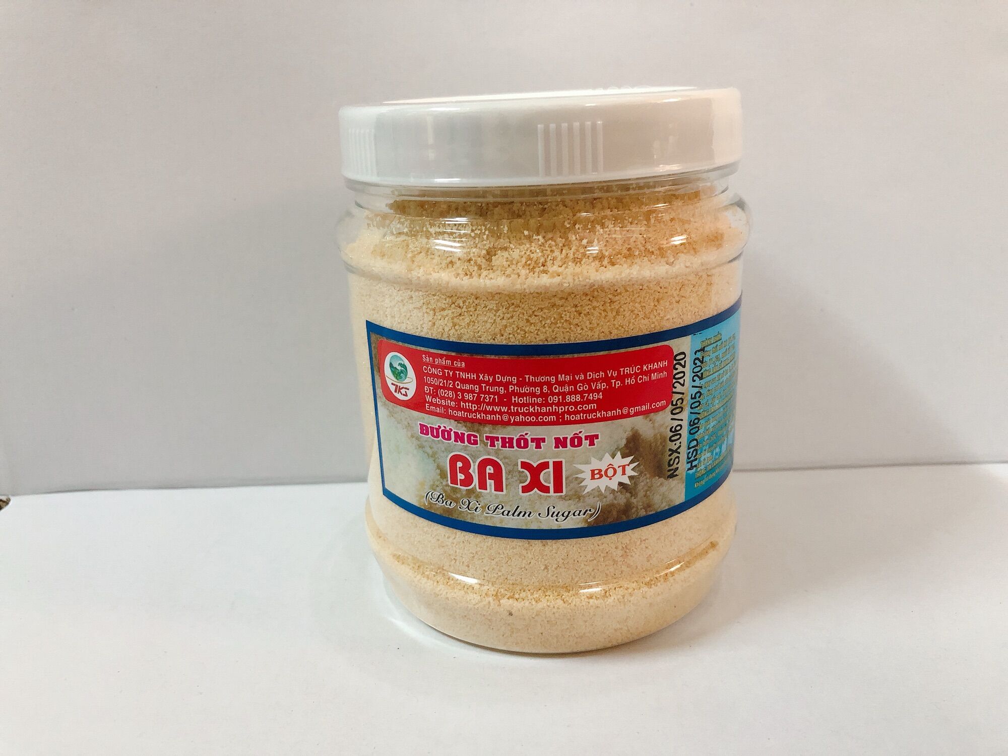 Đường thốt nốt hiệu Ba Xi dạng bột đóng hũ 400g tiện lợi sử dụng như đường cát ăn hàng ngày, thích hợp pha nước uống nước trái cây trà dâu trà đào, dùng pha cà phê uống rất ngon