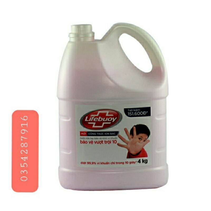 Nước rửa tay LIFEBUOY 4kg