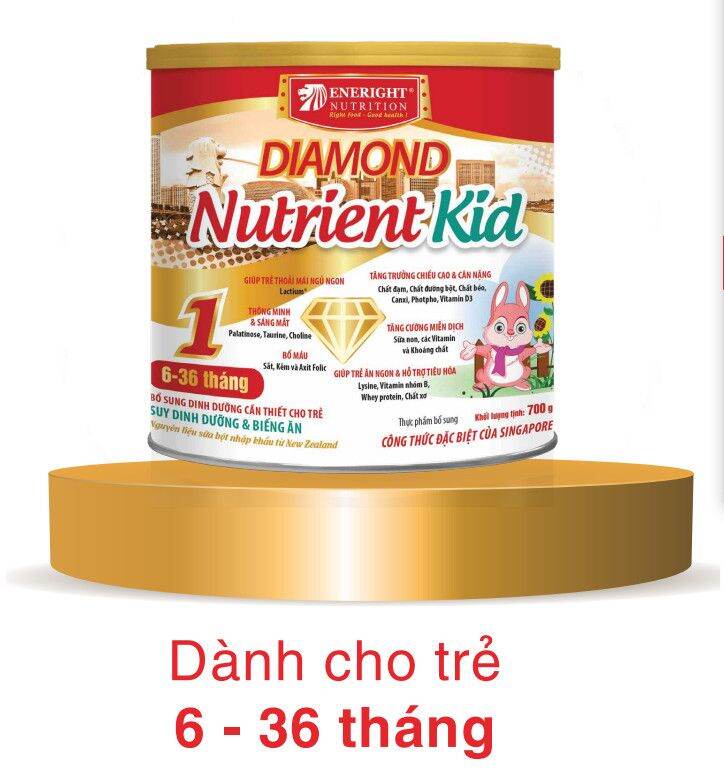 Sữa Diamond Nutrient Kid 1cho Trẻ Táo Bón Biếng Ăn & Suy Dinh Dưỡng 6