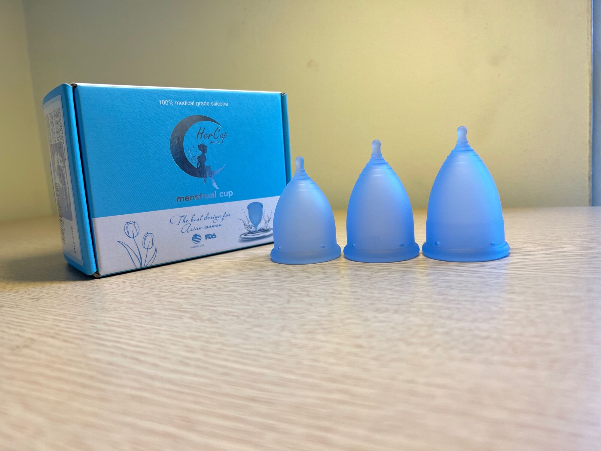 Cốc Nguyệt san Hercup Made in USA