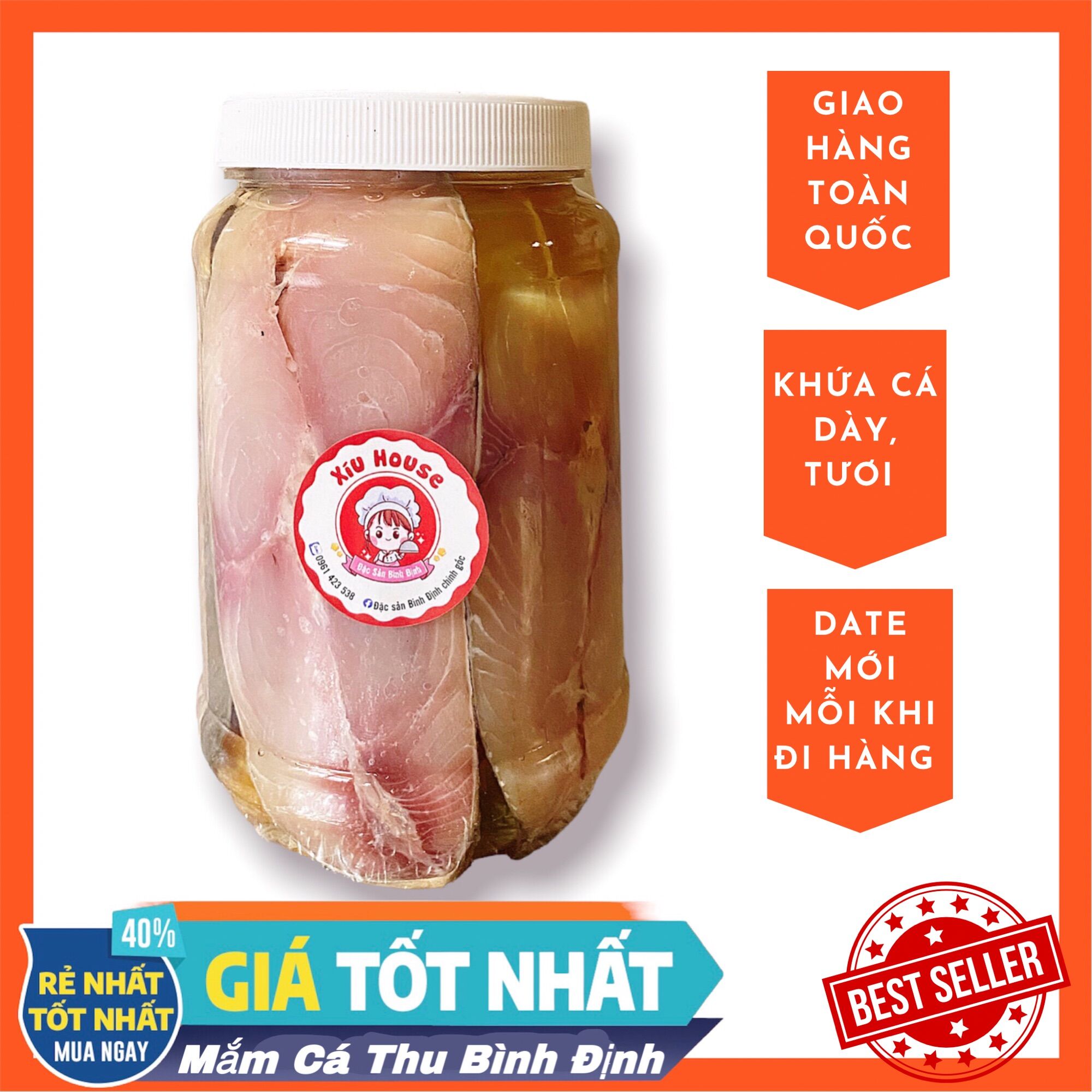 Mắm cá thu đặc sản bình định