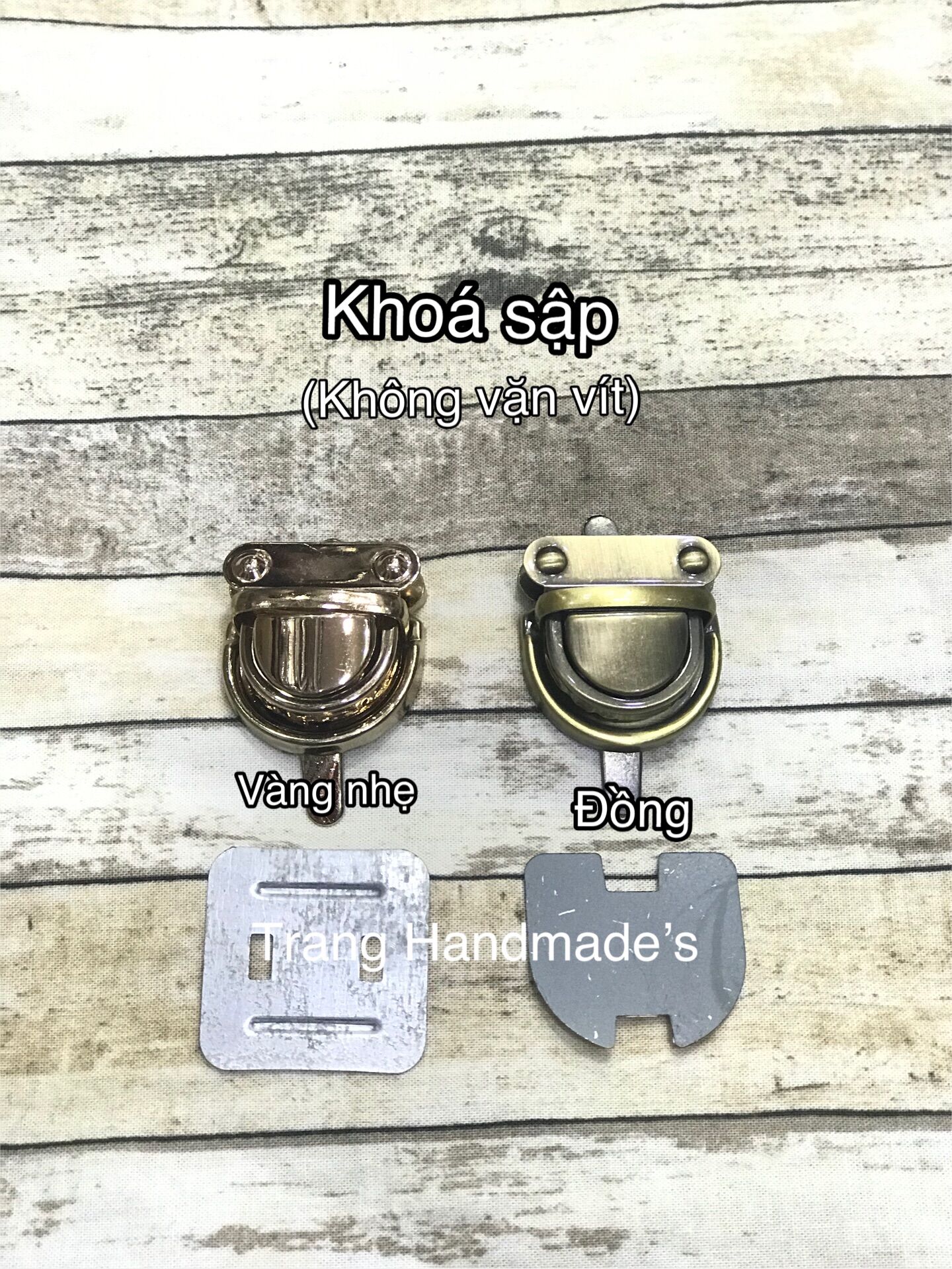 Khoá sập túi xách