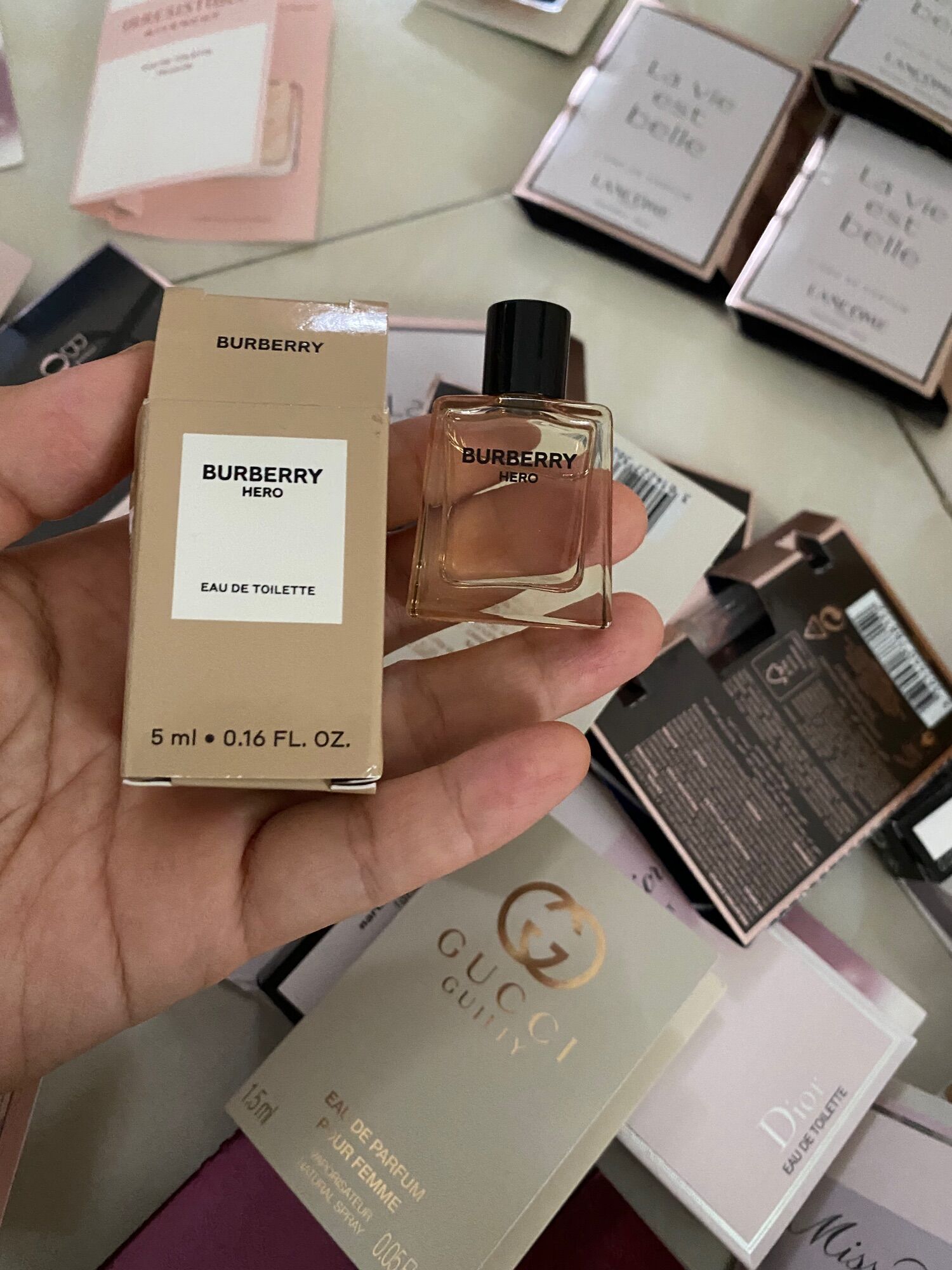 Nước hoa Burberry Hero cho nam mini fullbox