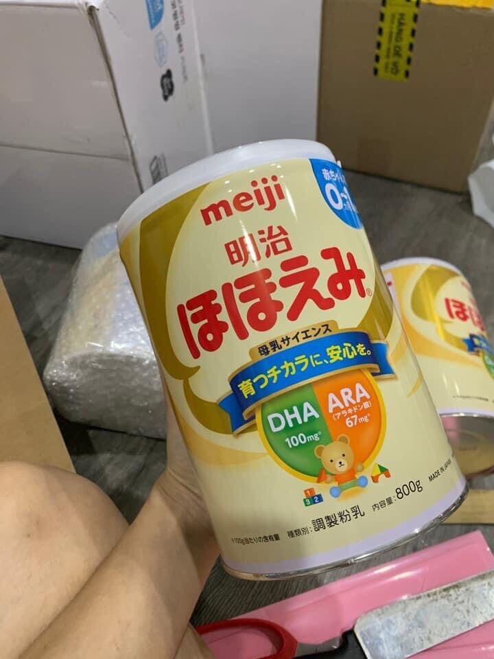 Combo 4 lon sữa 800g meiji nội địa nhật cao cấp