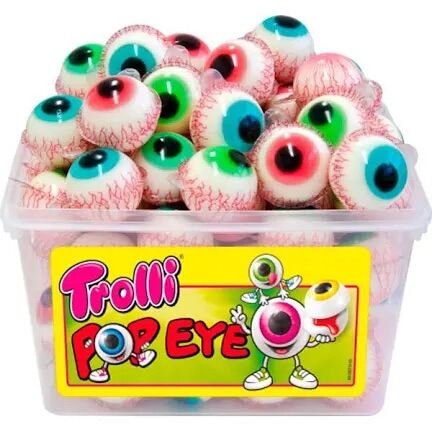 1 cục Kẹo con mắt Trolli Pop Eye 18.8g của Đức