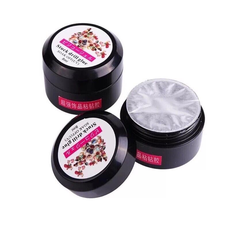 Gel đính đá ,phụ kiện móng nail siêu chắc
