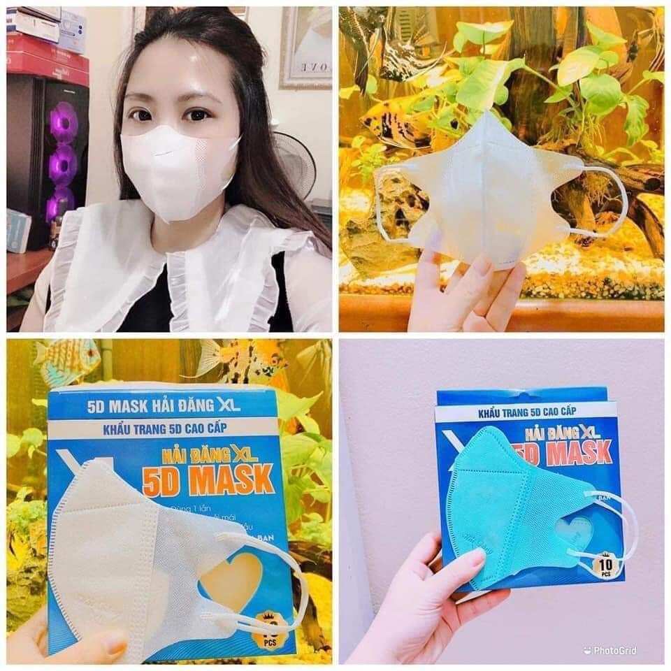 Khẩu trang y tế 5D Mask cho người lớn  Set 50 chiếc