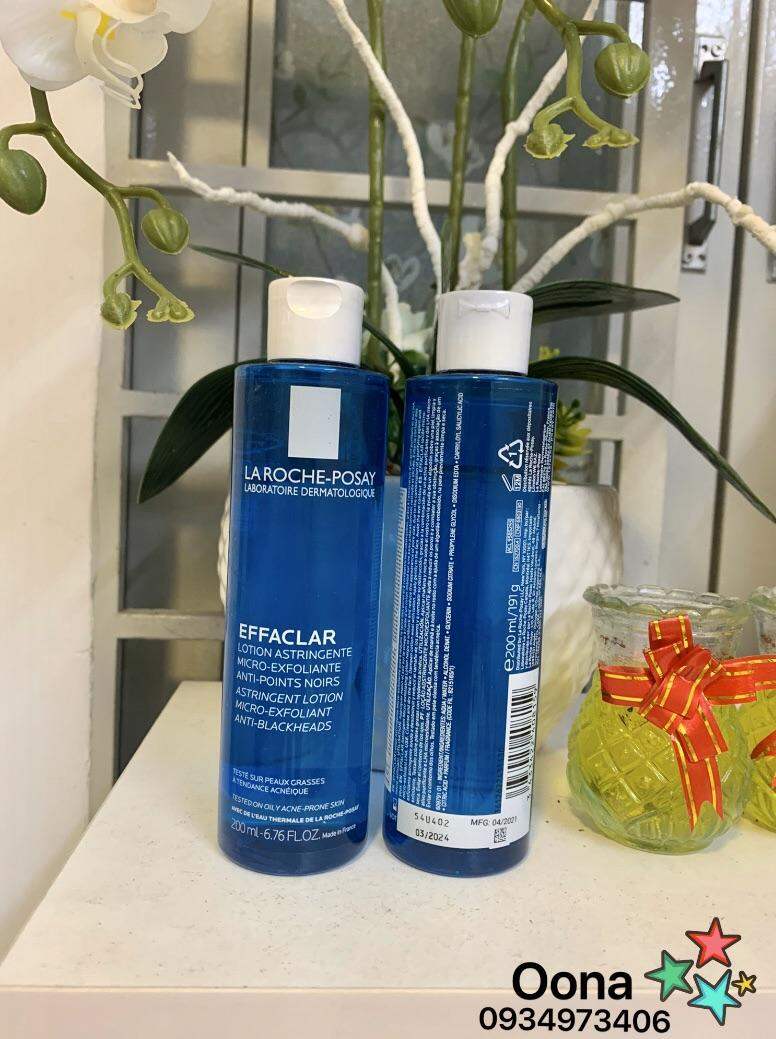Toner LA ROCHE POSAY Da Dầu Mụn (200ml)-Hàng Công Ty