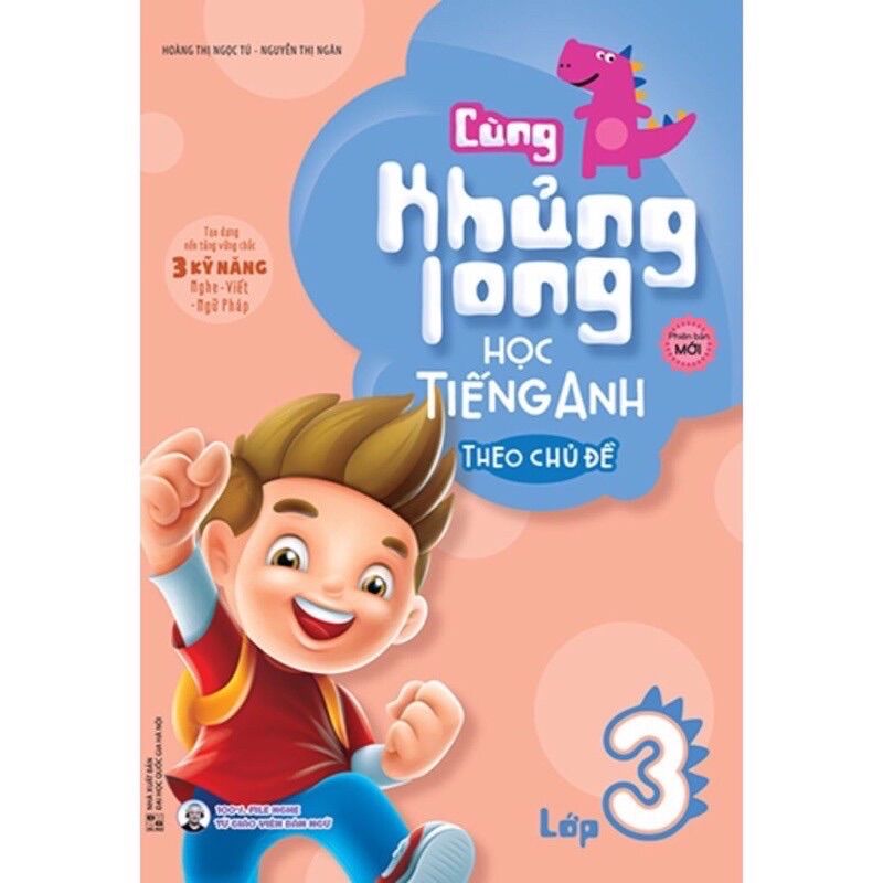 Sách.__.cùng khủng long học tiếng anh theo chủ đề
