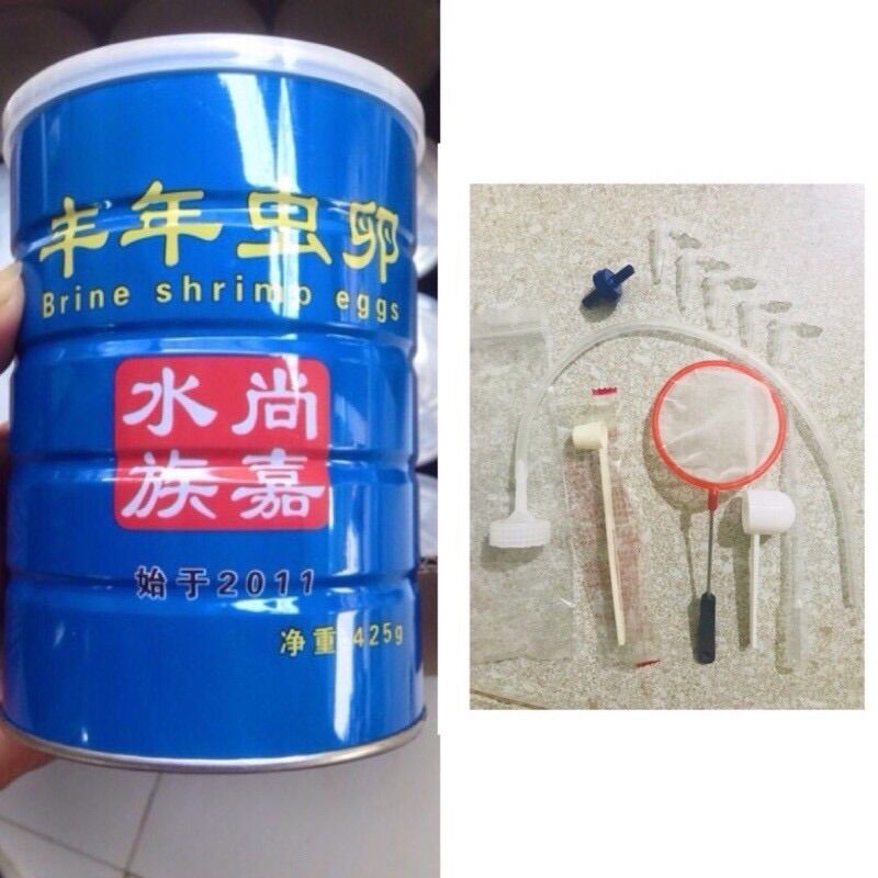Artemia lon xanh - chiết lẻ lọ 50g