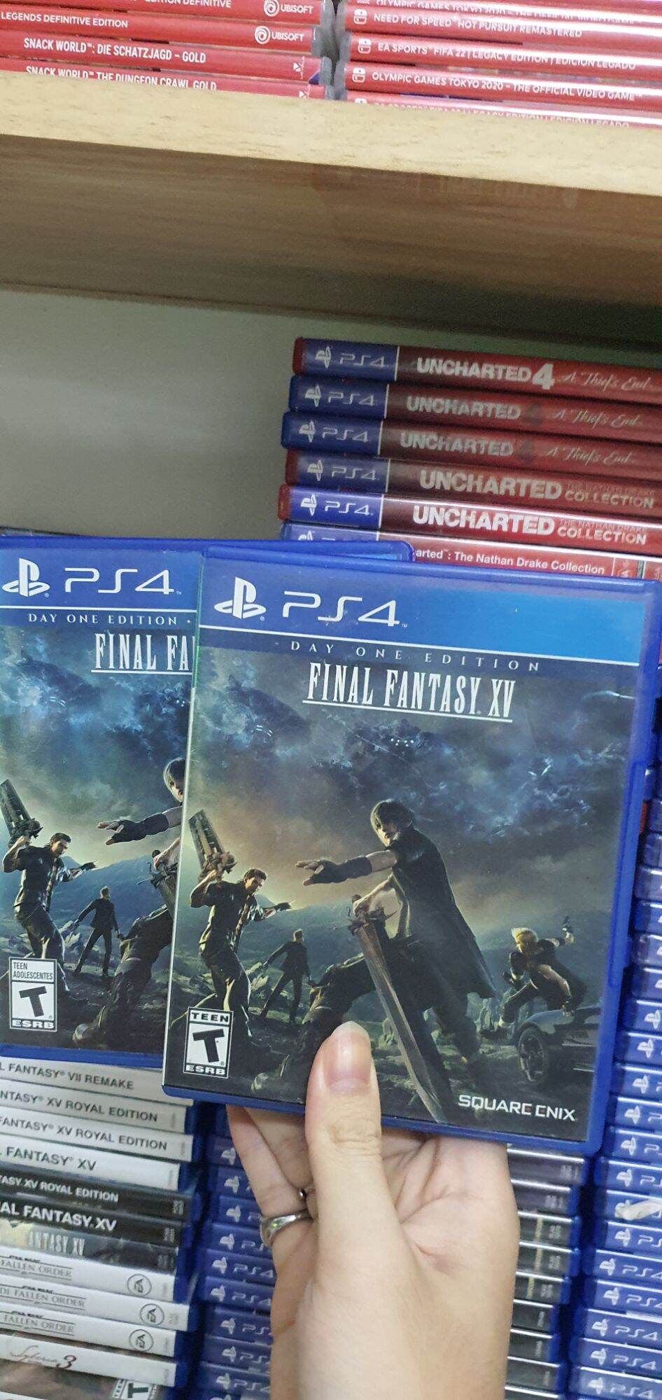 đĩa ps4 final fantasy XV ( 2nd )