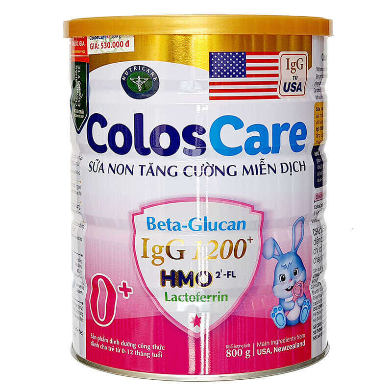Sữa colos care 0+ 800g