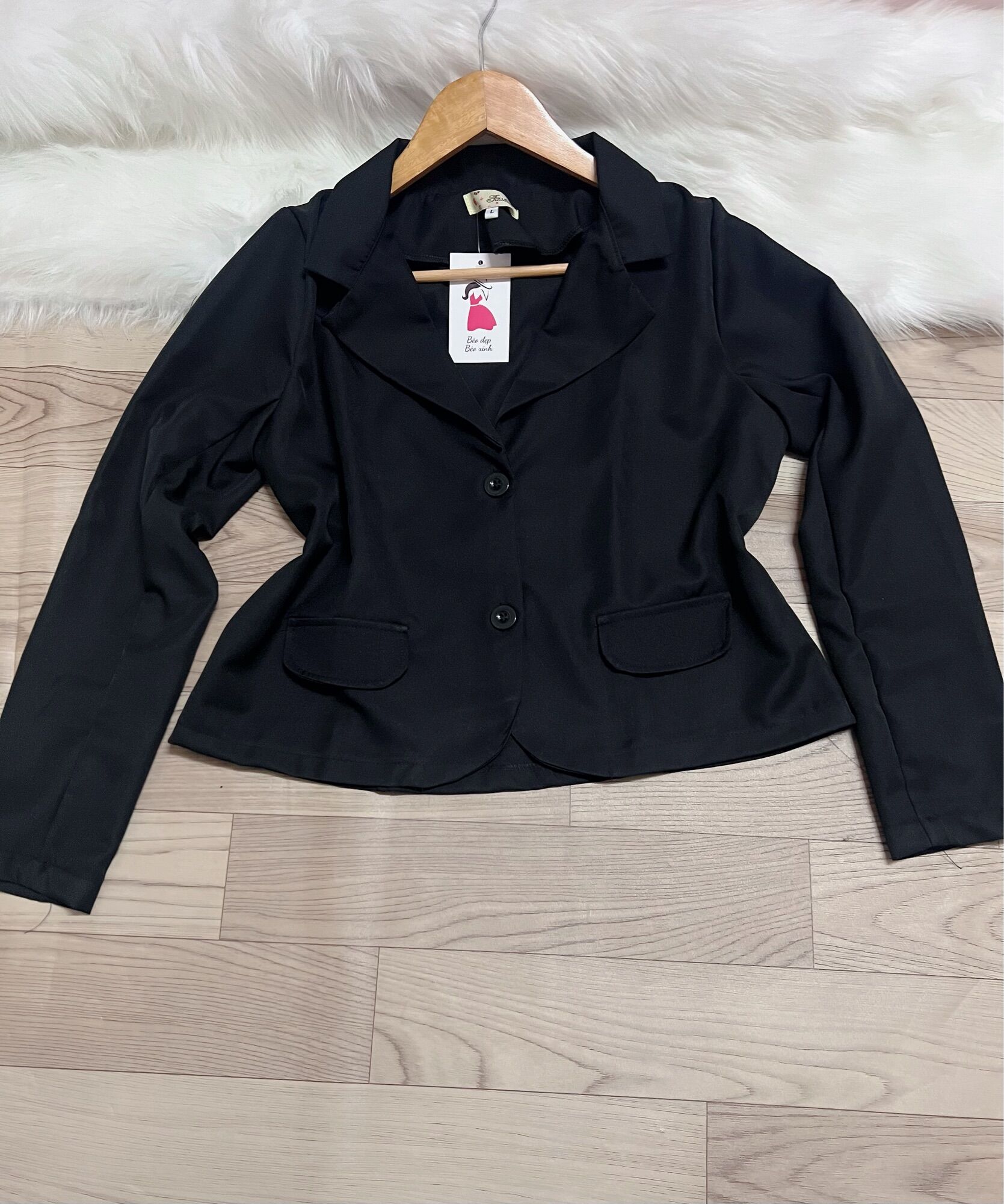 Áo Blazer dáng lững Bigsize 60kg đến 95kg