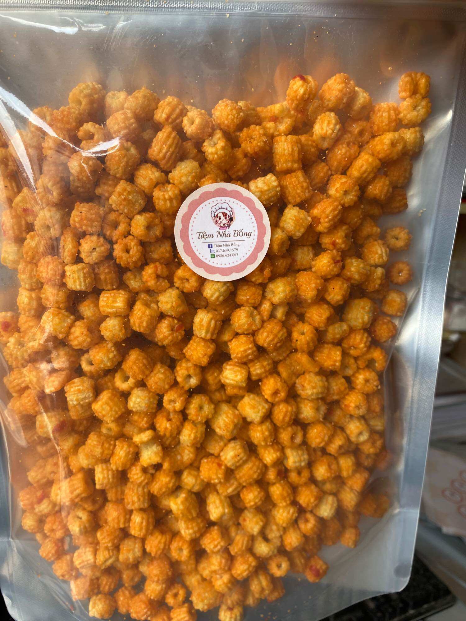 1kg nui chiên bơ cay
