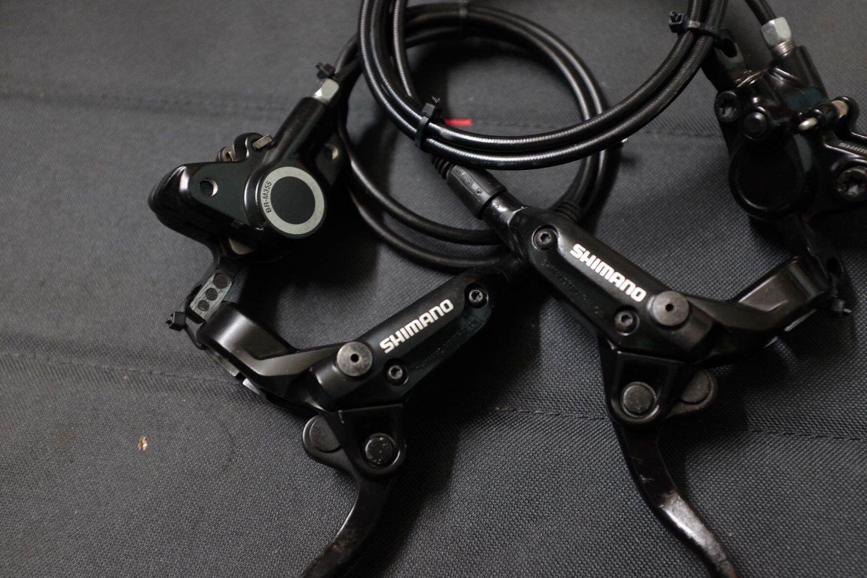 phanh dầu xe đạp shimano M355 (đã qua sử dụng)