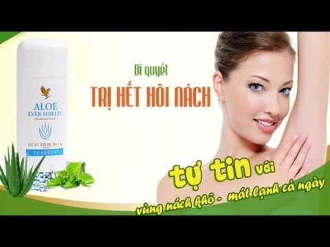 Sáp khử mùi kiềm mồ hôi aloe ever shield triết suất thiên nhiên