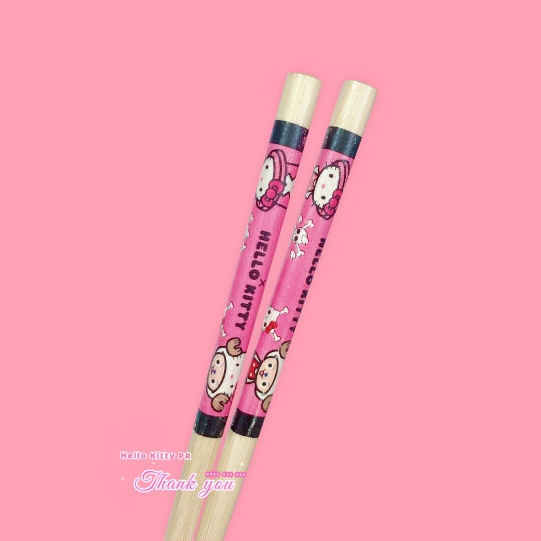 [Freeship MAX] Đũa tre HelloKitty PR - Doremon Doraemon