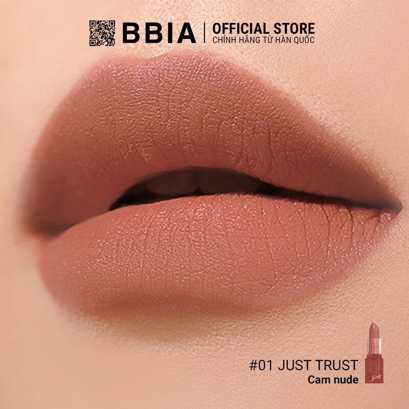 Son Thỏi Lì Bbia Last Powder Lipstick (6 màu) 3.5g