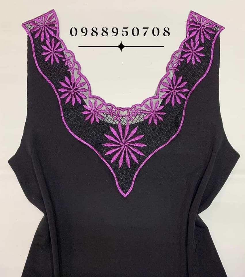 CỔ REN VOL MAY ÁO