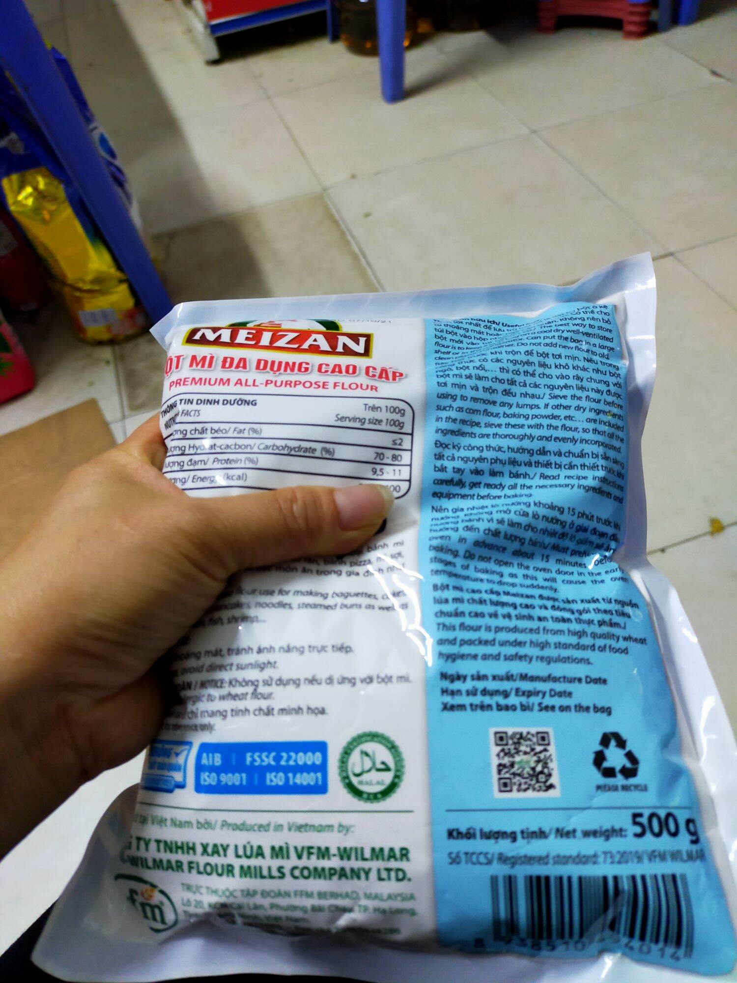 Bột Mì Đa Năng Cao Cấp 500gr