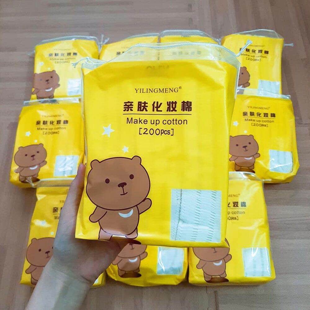 BÔNG TẨY TRANG YILINGMENG 200 MIẾNG