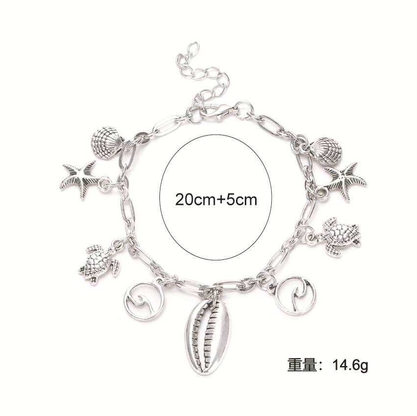 Vòng lắc chân hình con ốc - Arora boutique