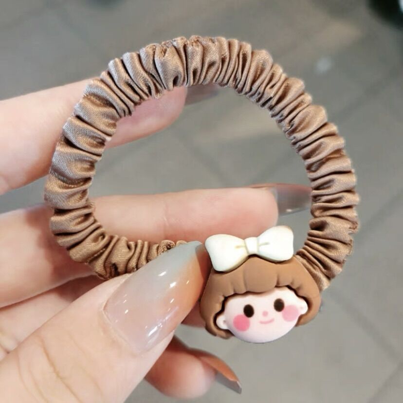 Dây cột tóc, buộc tóc hình cô gái dễ thương Meily Store
