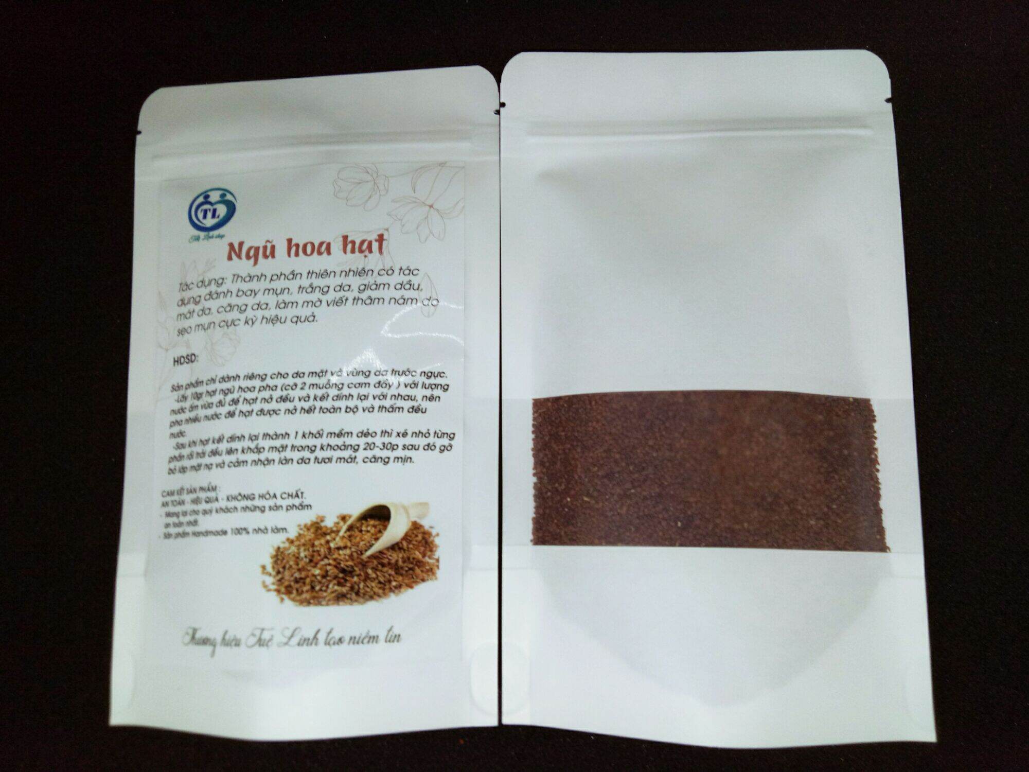 100g Ngũ hoa hạt đắp mặt nạ