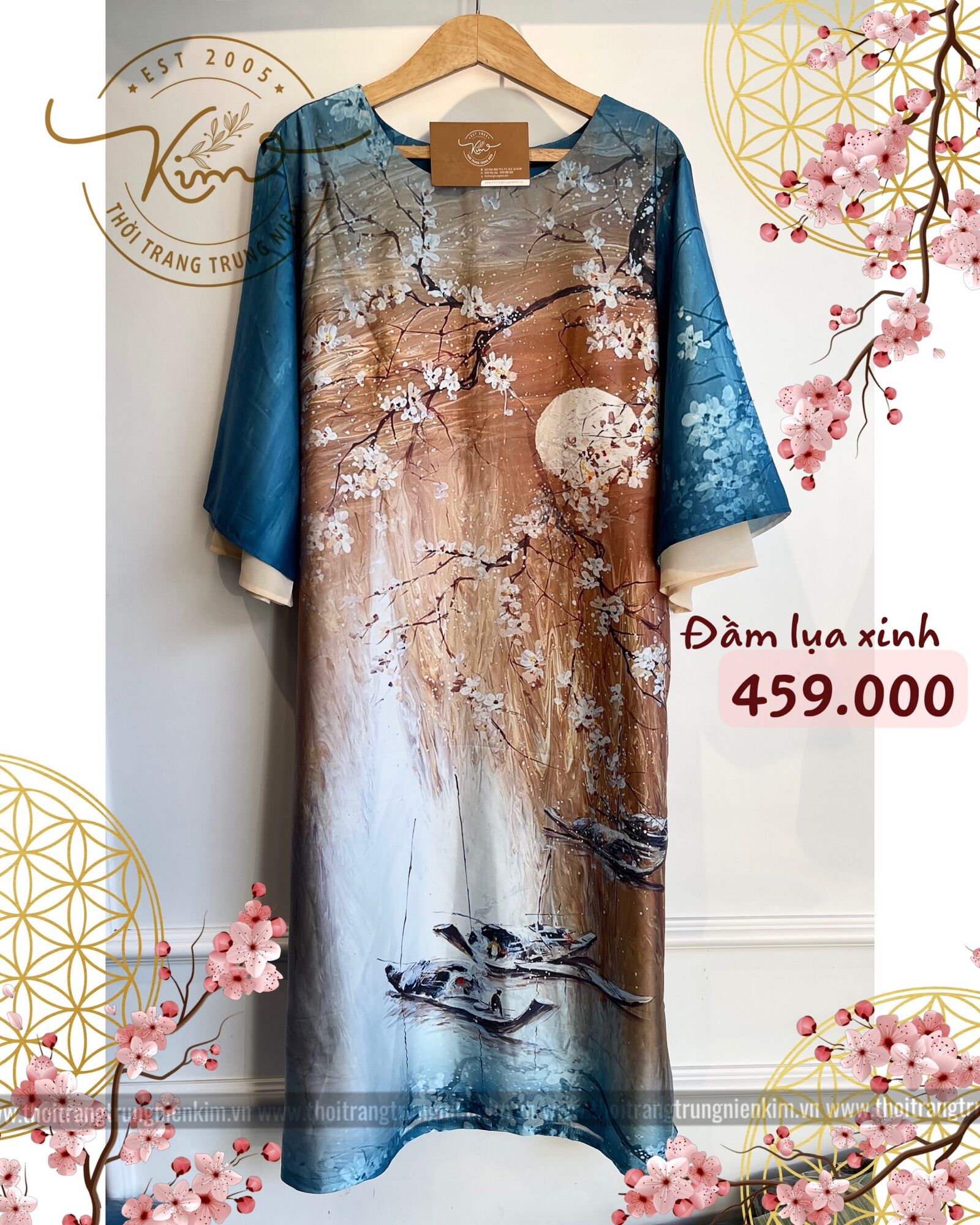 Đầm lụa xinh
