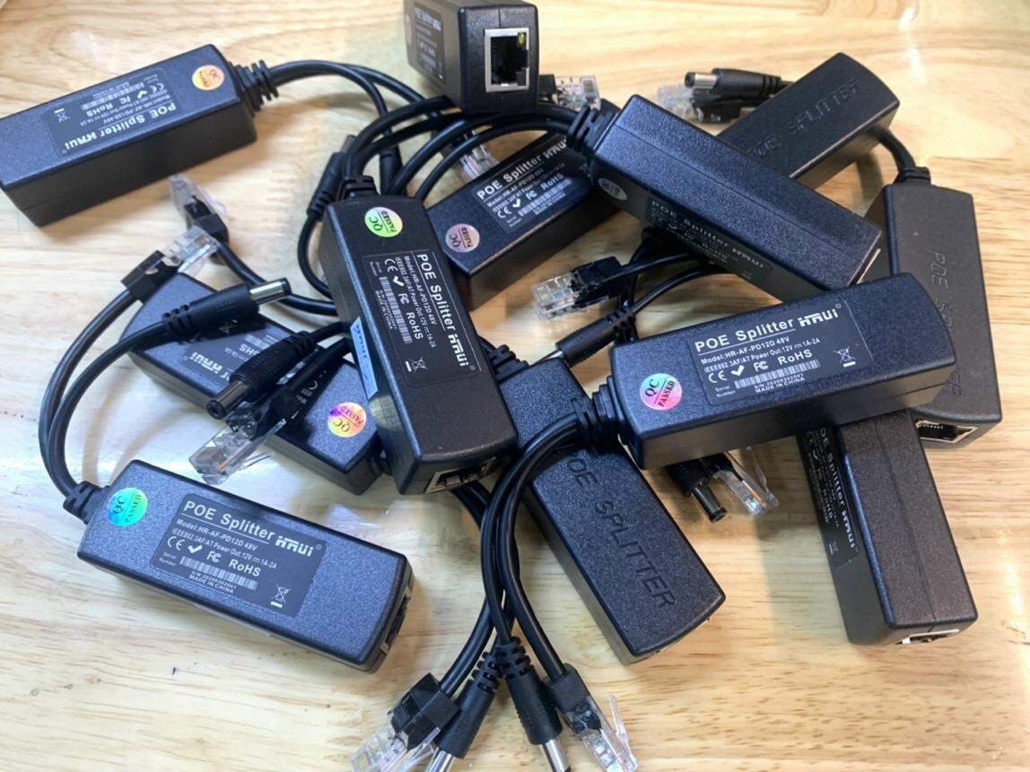 Cáp Chuyển Đổi Nguồn POE Splitter 48V LS-POE-1210EL