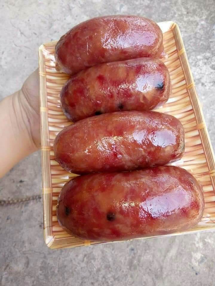 [HCM]Lạp xưởng nhà làm nhiều thịt ít mỡ, chiên, nướng, vị vừa ăn, không phẩm màu