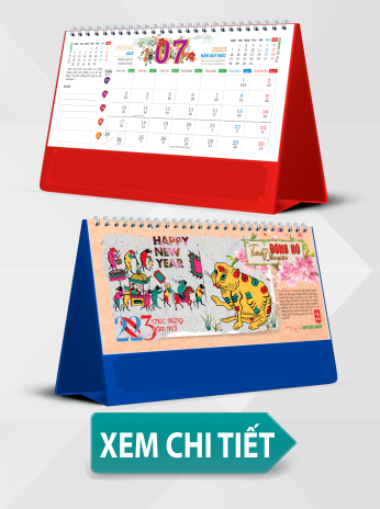 Lịch để bàn chữ a 2023 . tranh đông hồ