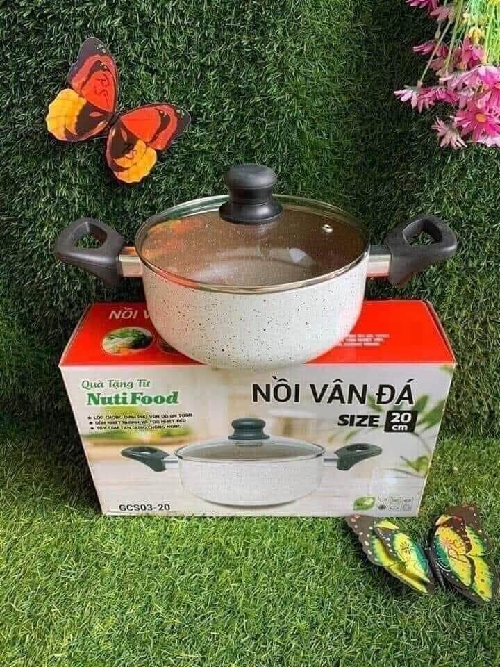 Nồi chống dính vân đá size 20cm