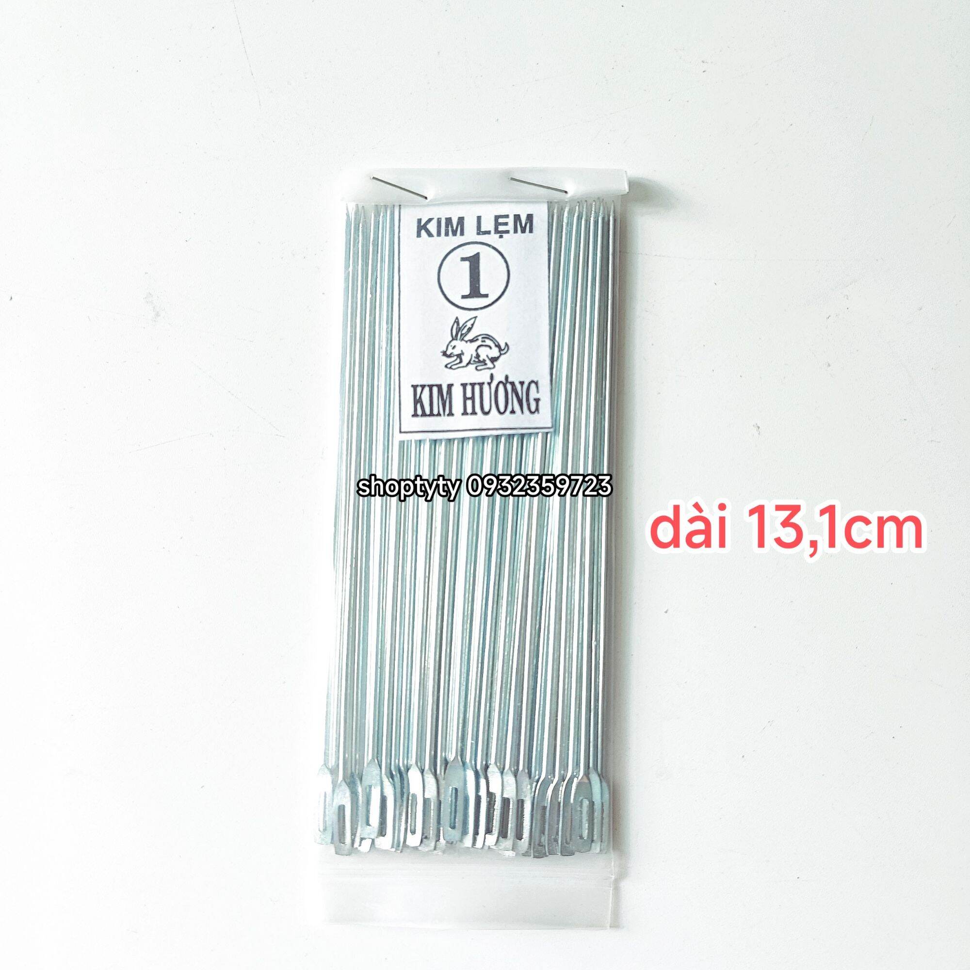 Bịch 40 Cây Lẹm, Kim Sắt May Bao  Có Nhiều Size Để Chọn