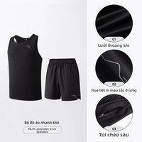 ANTA | Bộ Đồ Thể Thao Khô Nhanh