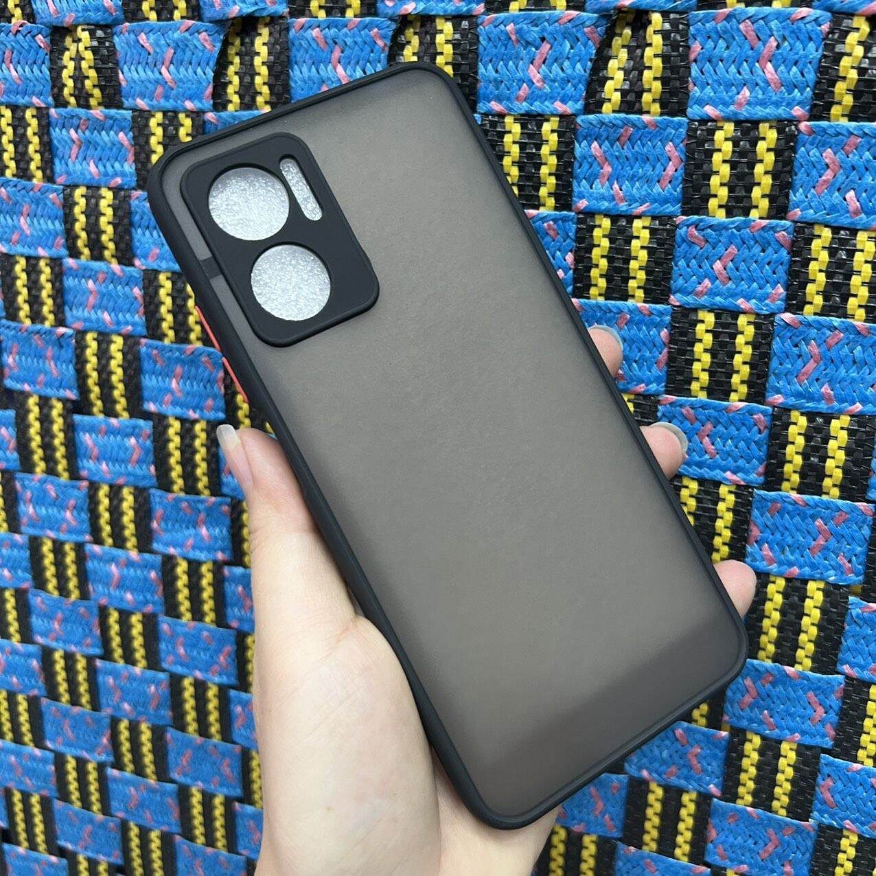 Case Ốp lưng Xiaomi redmi Note 11E / Redmi 10 5G viền dẻo lưng cứng nhám mờ chống vân tay bảo vệ camera