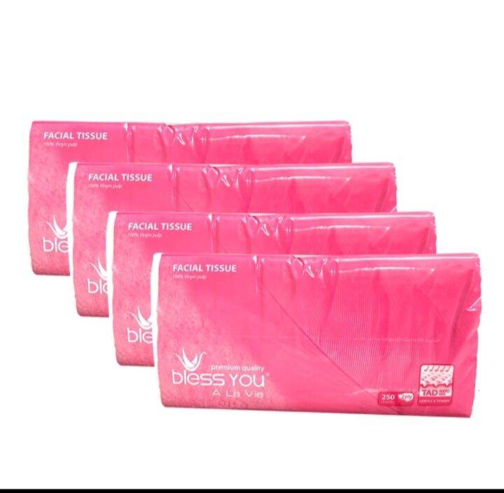 Khăn Softpack Bless You Alavie 250 tờ