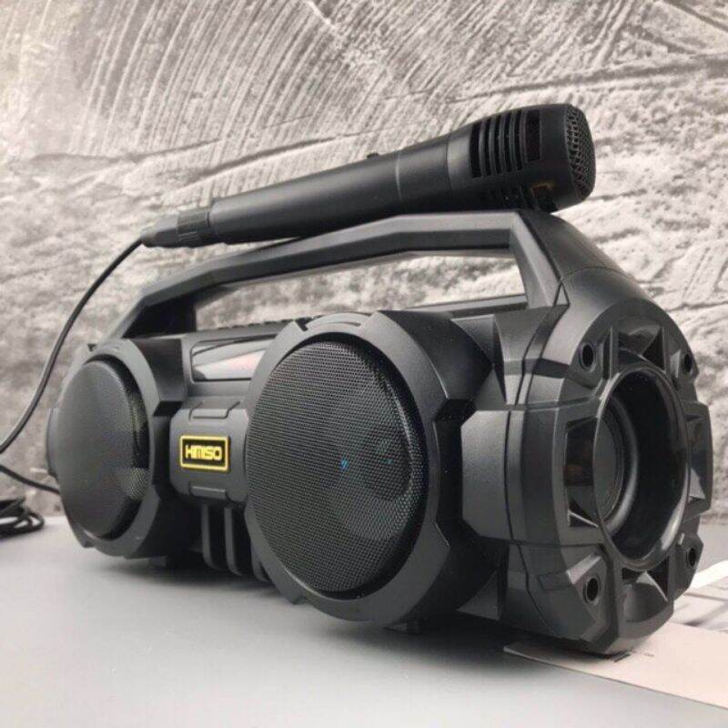 Loa bluetooth hát karaoke kèm micro có dây KM-S1
