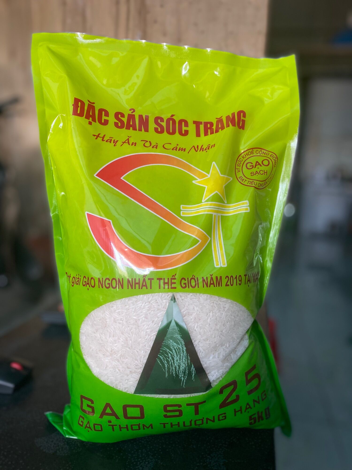 [HCM] giao hỏa tốc, Gạo ST25,ngon nhất thế giới