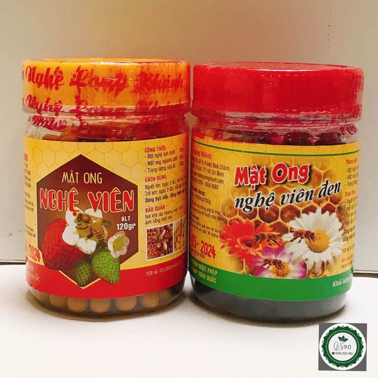 Nghệ viên mật ong long khánh 120g/1 chai