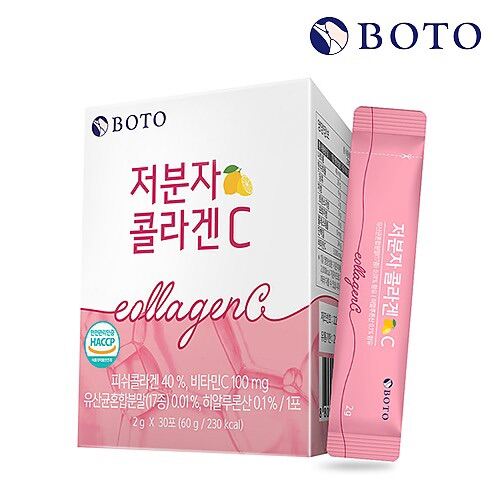 Nội địa Hàn Collagen C Boto dạng bột hộp 30 gói